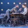Marlowe (Ncuti Gatwa) and Shakespeare (Edward Bluemel) in intense collaboration