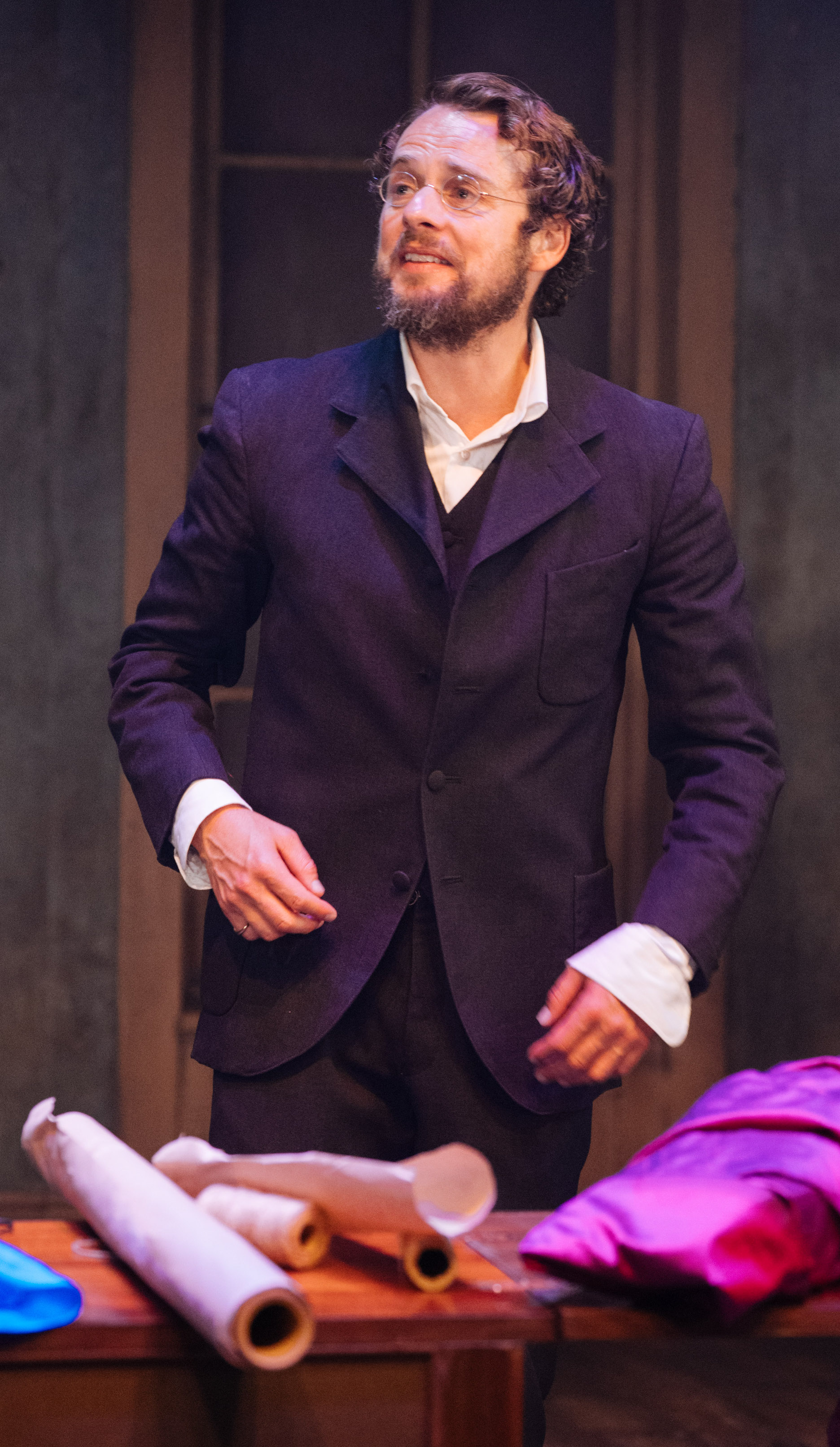Alex Waldmann as Mr Marks in Intimate Apparel
