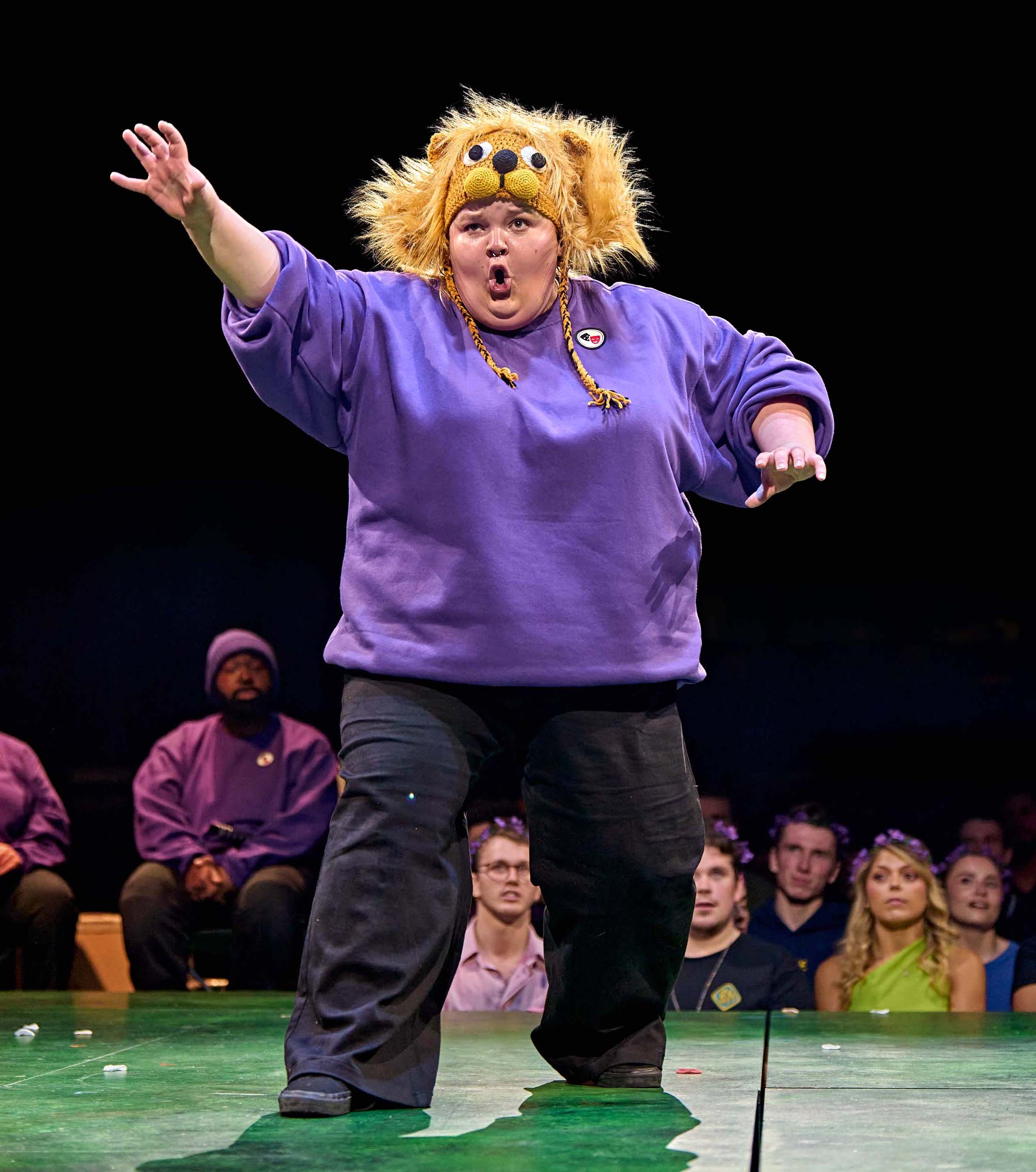 Molly Hewitt-Richards as Snug in The Bridge's A Midsummer Night's Dream