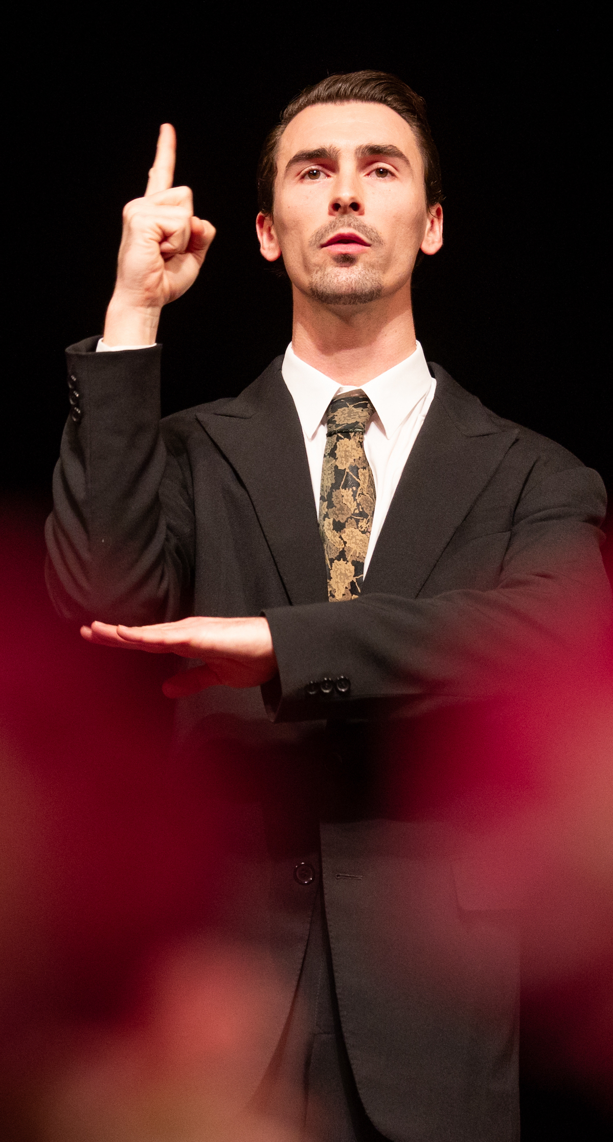 Tanztheater Wuppertal's Reginald Lefebvre in Nelken