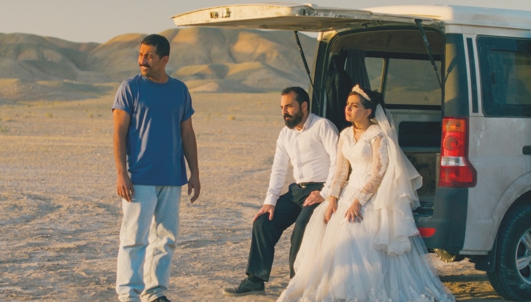 Mohamad Al Elyasmehr as Hamid, with Hadis Pakbaten and Majid Panahi in It Was Just an Accident