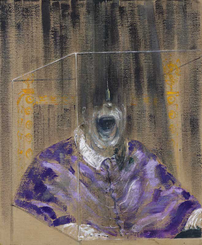 Francis Bacon, Head VI, 1949 Oil on canvas, 91.4 x 76.2 cm Arts Council Collection, Southbank Centre, London © The Estate of Francis Bacon. All rights reserved, DACS/Artimage 2021. Photo: Prudence Cuming Associates Ltd Francis Bacon, Head VI, 1949 Oil on canvas, 91.4 x 76.2 cm Arts Council Collection, Southbank Centre, London © The Estate of Francis Bacon. All rights reserved, DACS/Artimage 2021. Photo: Prudence Cuming Associates Ltd