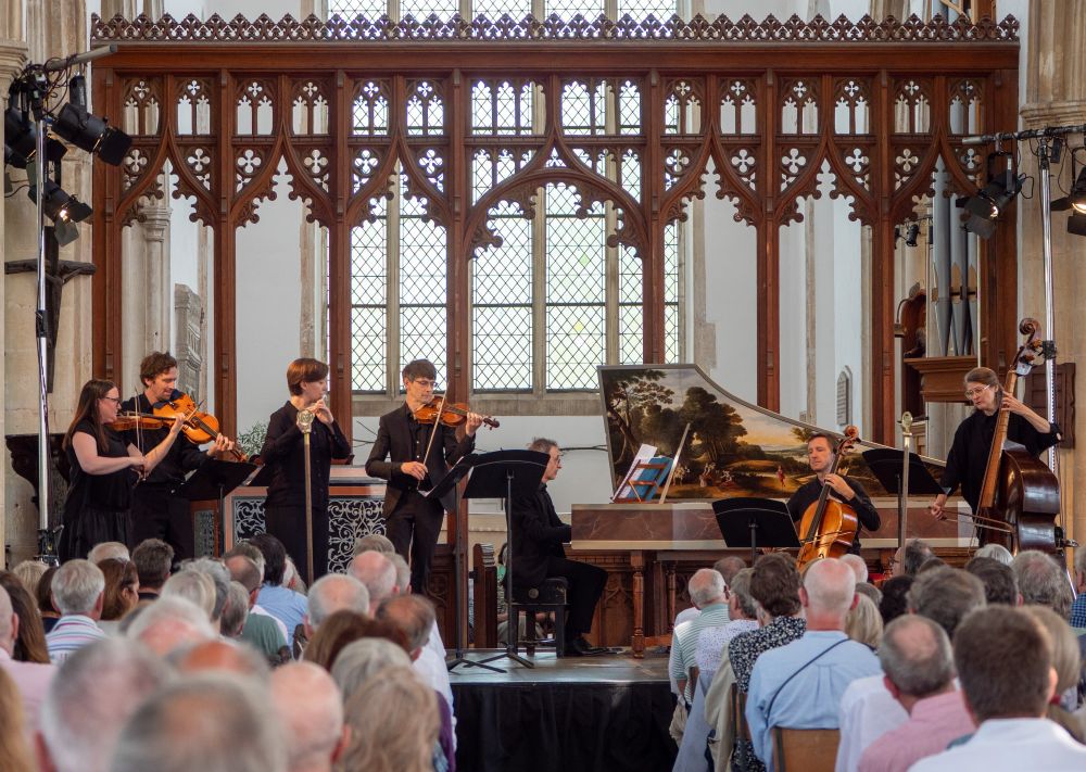 Dunedin Consort play Bach in Blythburgh Church