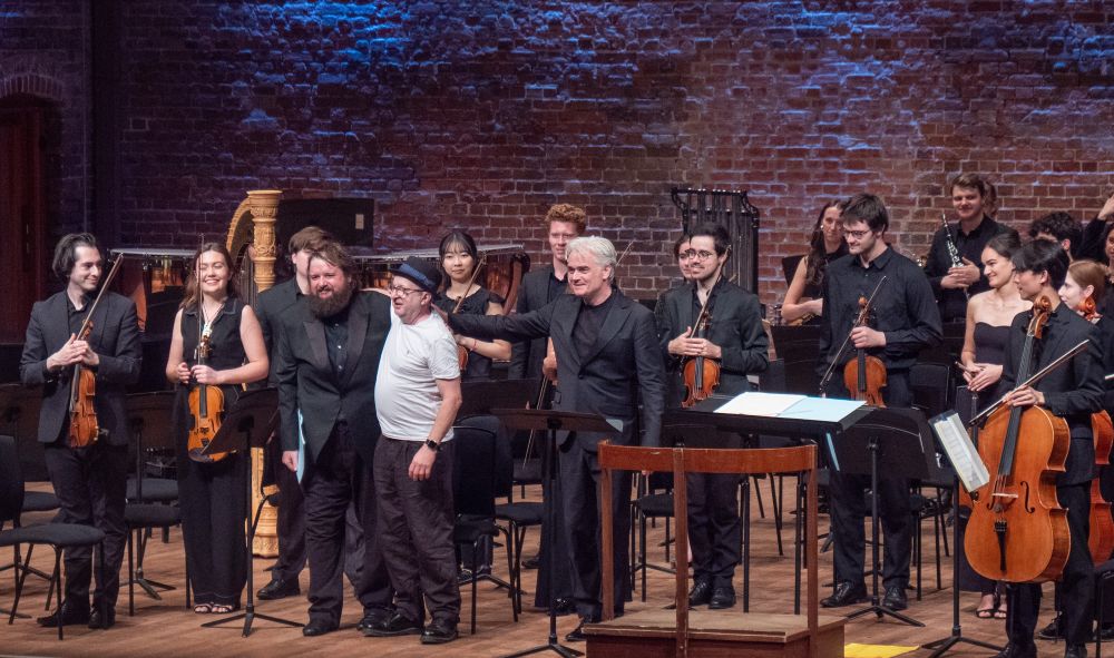 After the Maltings performance of 'Refugee'