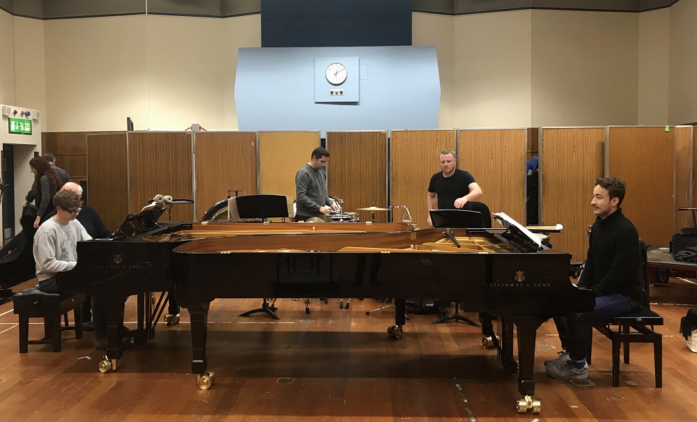 Rehearsal for Wigmore Lunchtime concert