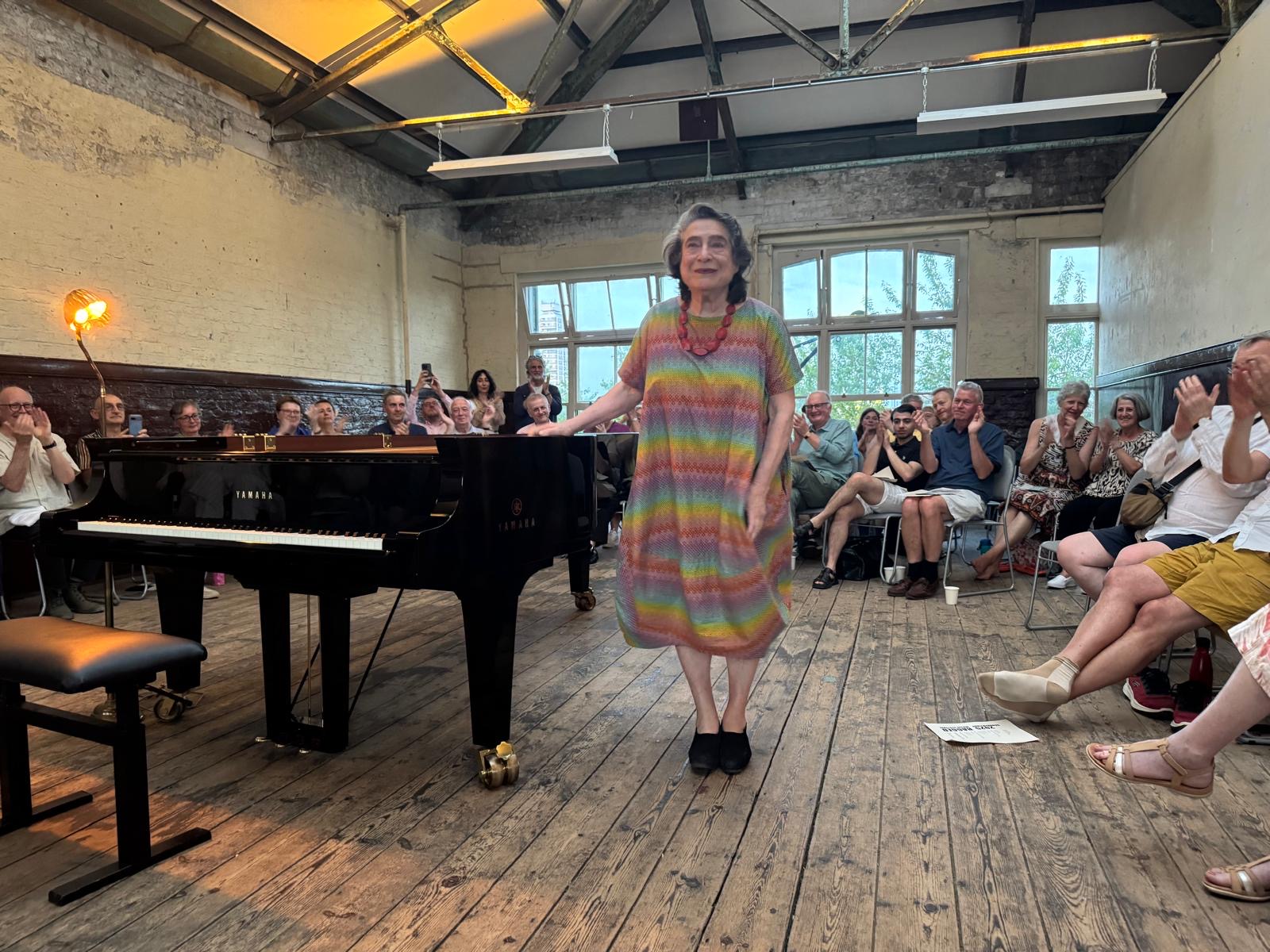 Elisabeth Leonskaja at the Ragged School Museum