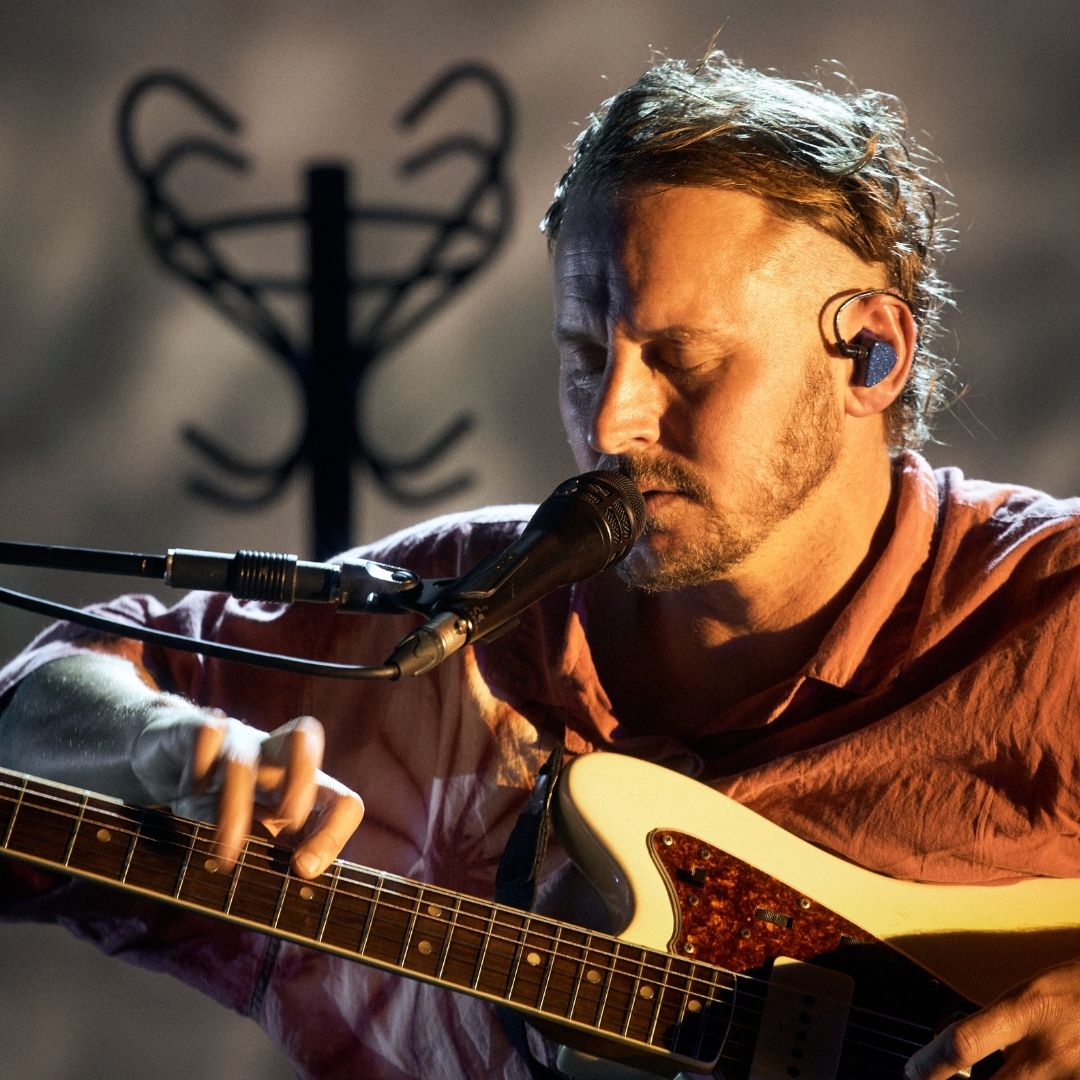 Ben Howard performing at the Royal Festival Hall