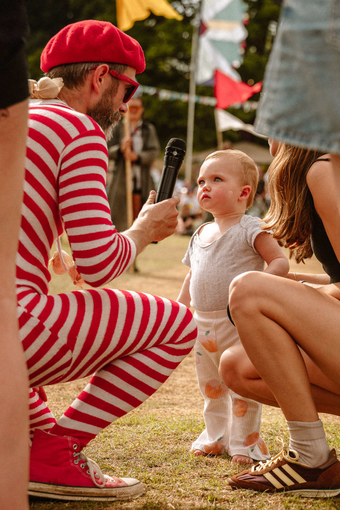 Revellers of all ages at Wilderness Festival Revellers of all ages at Wilderness Festival