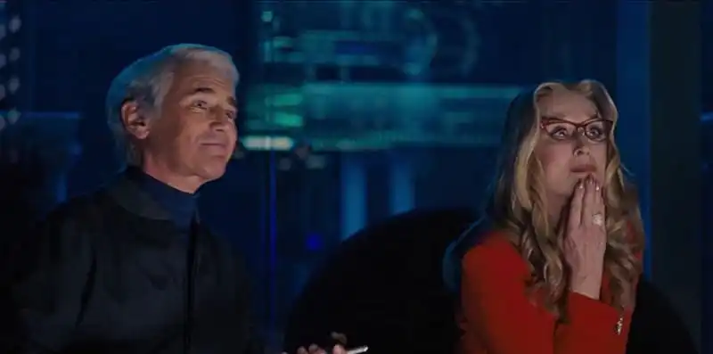 Rylance and Streep in 'Don't Look Up'