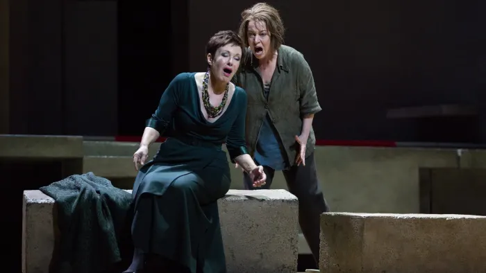 Waltraud Meier and Nina Stemme in Elektra