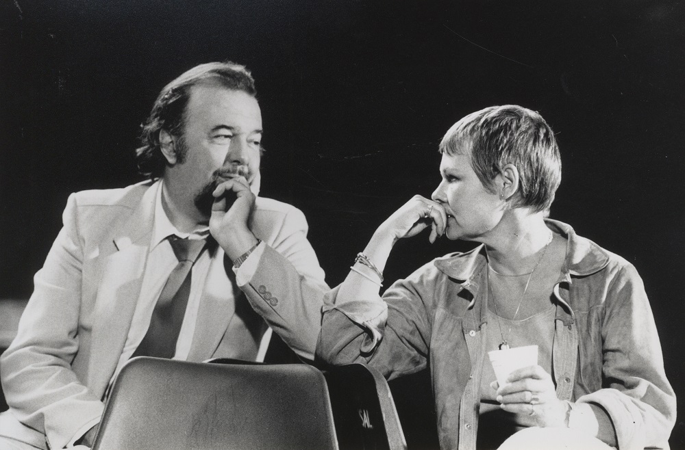 Peter Hall and Judi Dench