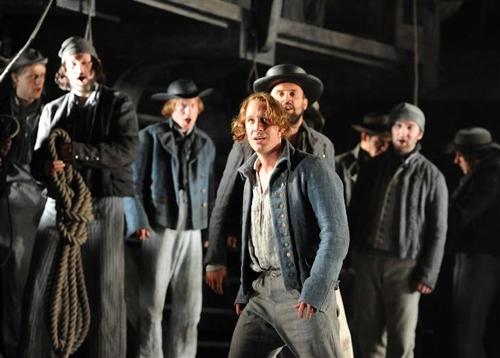 HMS Indomitable: Billy Budd, good but flawed, and on his way to a terrible death 