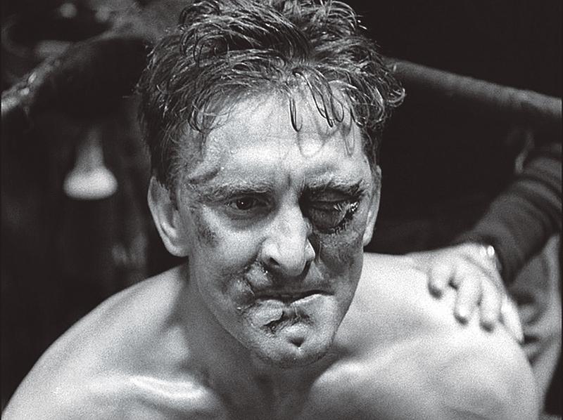 Pug life: Kirk Douglas as fighter Midge Kelly in 'Champion'