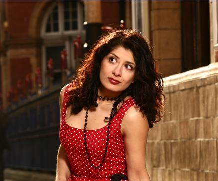 Shappi Khorsandi: the ever-smiling comic has some dark punchlines