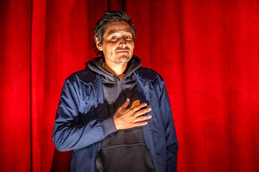 Cliff Cardinal: witty, slippery charisma that keeps his audience perpetually on their toes