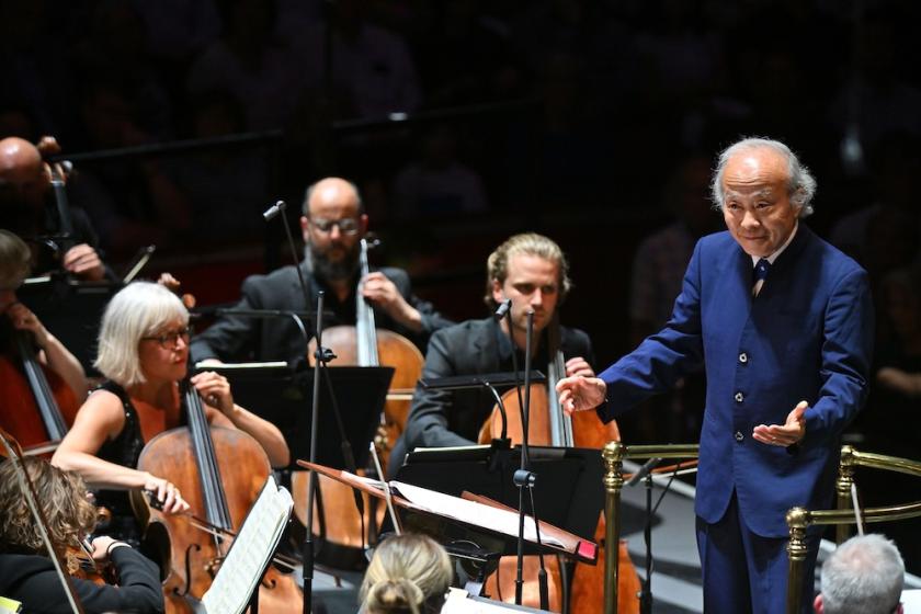 Tadaaki Otaka conducts the National Orchestra of Wales at the BBC Proms