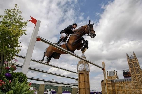 Riding to glory: Nick Skelton on Big Star at the London Games.