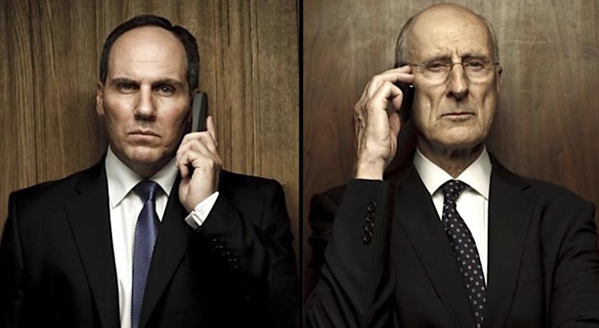 Corey Johnson as Dick Fuld, James Cromwell as Hank Paulson