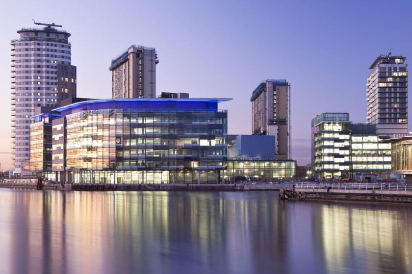 MediaCity UK, home of the BBC Philharmonic Orchestra