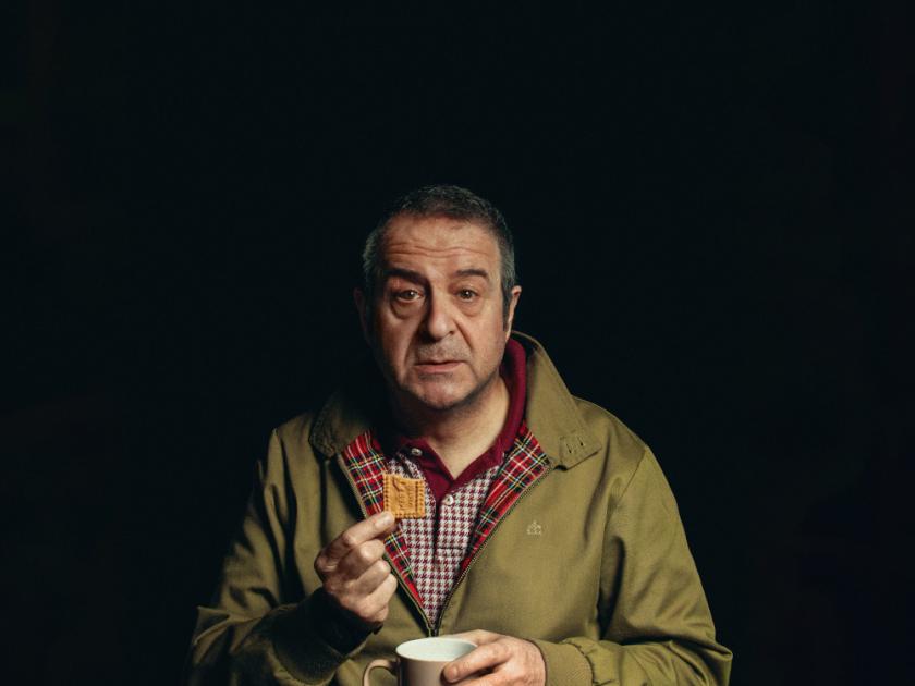 Mark Thomas: blurring autobiography and fiction as loveable rogue Frankie in Ed Edwards's 'Ordinary Decent Criminal'