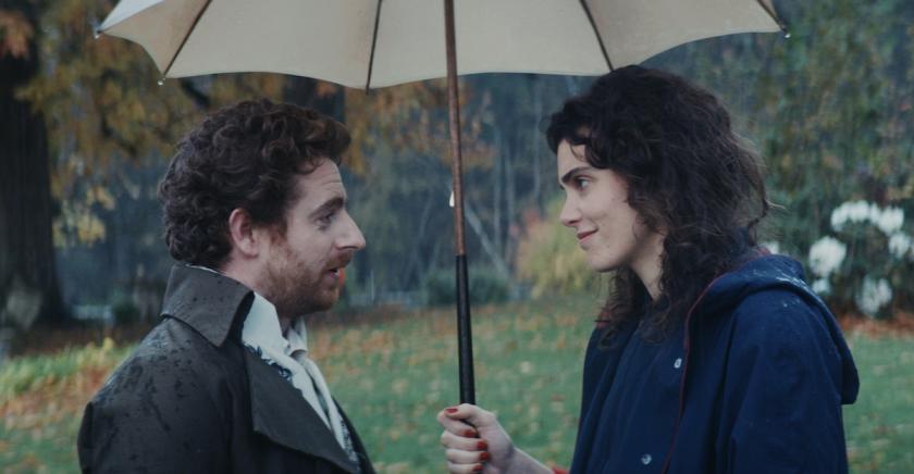 Umbrella academy: Pablo Pauly and Camille Rutherford at an English writers’ residency in ‘Jane Austen Wrecked My Life’