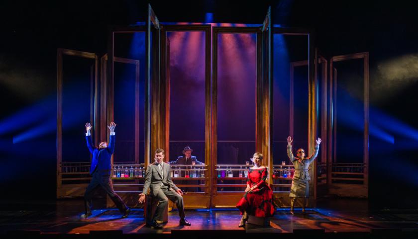 The cast of 'North by Northwest' - surrendering to its problems