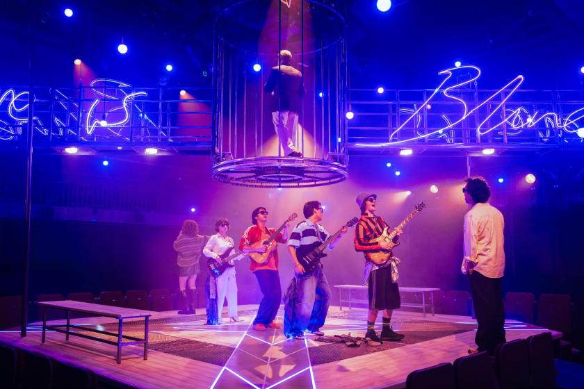 The cast of 'The Two Gentlemen of Verona' - Oasis need not fear