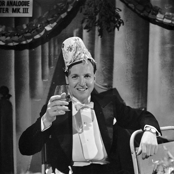 Nicholas Parsons in celebratory mode on 'The  Arthur Haynes Show': 'I was taking the role of the straight man to the comedian into a different direction'