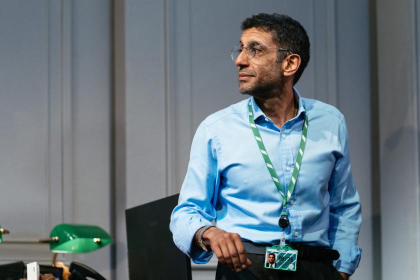 Leadership material: Adeel Akhtar in ‘The Estate’.