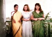 Radha Burnier, Patricia Walters and Adrienne Corri in 'The River'