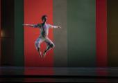 Only the dance: Jason Collins in 'East Coker', part of Pam Tanowitz's choreography for 'Four Quartets'