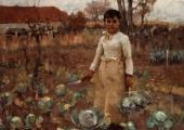 James Guthrie, 'A Hind's Daughter', 1883 James Guthrie, 'A Hind's Daughter', 1883