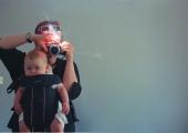Self-portraying: Victoria Mapplebeck frames her son, Jim, in 'Motherboard'