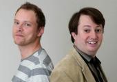 Robert Webb and David Mitchell: happy to show their erudition in funny and clever comedy