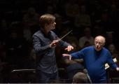 Belarusian Vitali Alekseenok, outstanding young conductor among a promising eight, works with Haitink in Lucerne