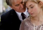 Trevor Eve's Peter Manson lusts after teenaged daughter Prue (Imogen Poots) Trevor Eve's Peter Manson lusts after teenaged daughter Prue (Imogen Poots)