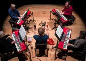 London Sinfonietta rehearse Four Organs