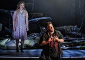Singing the blues away: Daniel Brenna (Siegfried) and Sofie Asplund (Woodbird) at the Göteborg Opera