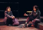 Snappy lines and raucous energy: Anoushka Chadha (L) and Safiyya Ingar in 'Two Billion Beats'