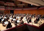 Back in the big time: the socially distanced CBSO on stage at Symphony Hall in May 2021