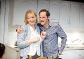 Thicker than water: Deirdre Donnelly and Ronan Leahy in 'Moment'