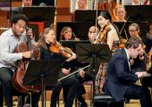 On the same sphere: Sheku Kanneh-Mason, Hyeyoon Park and Benjamin Grosvenor in Beethoven's Triple Concerto with the Hallé Orchestra