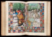 Book of Hours, Use of Rome, 'The Three Living and the Three Dead', Western France, c. 1490-1510