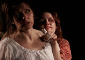 Sharp drama: Sukie Smith and Nadine Lewington in ‘Hundreds and Thousands’