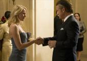 Valerie Plame (Naomi Watts) and Joe Wilson (Sean Penn), trying to have a ball