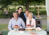 Paul Hollywood, Sue Perkins, Mel Giedroyc and Mary Berry in 'The Great British Bake Off'