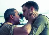 Alex Ferns and Finlay Robertson in rehearsal for 'Casualties' at Park Theatre