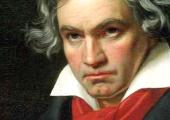 Joseph Karl Stieler's portrait of Beethoven 'when composing the Missa Solemnis'
