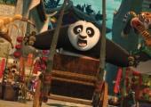 Po the panda: Hurtling frantically towards film number three?