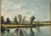 Constable's 'Watermeadows near Salisbury', 1829-30